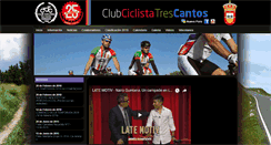 Desktop Screenshot of clubciclistatrescantos.org